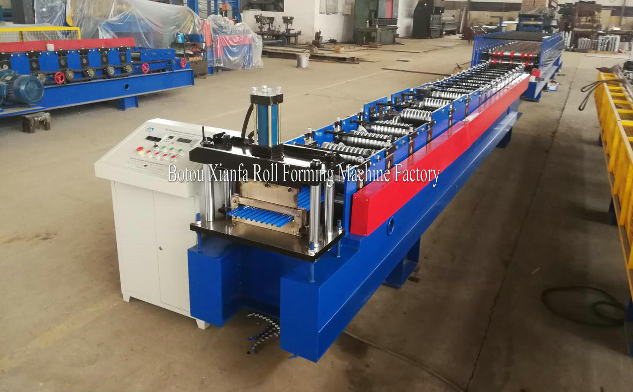 small wave metal roof forming machine 