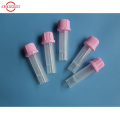 Medical disposable plastic sterile vacuum blood test tube