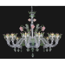 Lustre en verre moderne en forme de fleur moderne (81068-12)