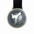 Gold Color Bulldog Race Metal Medal