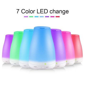 Essential air aroma diffuser with 7 color 100ml