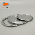 404 metal paint tin cans lid/ ring/ bottom