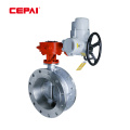 Electric Flanged Triple Eccentric Butterfly Valve