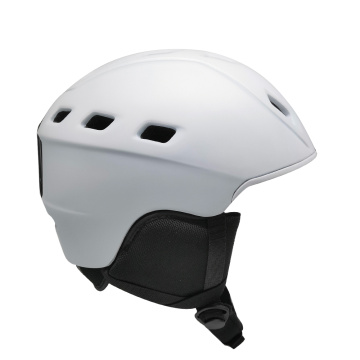 White Womens Protective Snowboarding Helmet