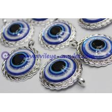 Turkish evil eye charm decoration / evil eye necklace pendant accessories