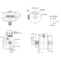 15mm pm stepper motor for POS machine