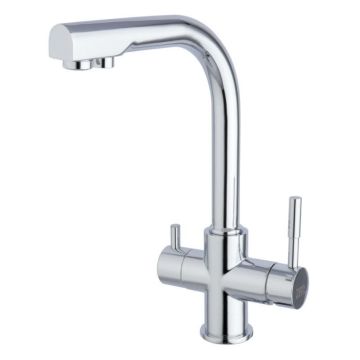 Three ways Kitchen Sink Mixer Taps