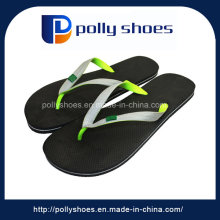 Alta qualidade personalizado logotipo homens borracha flip flops por atacado