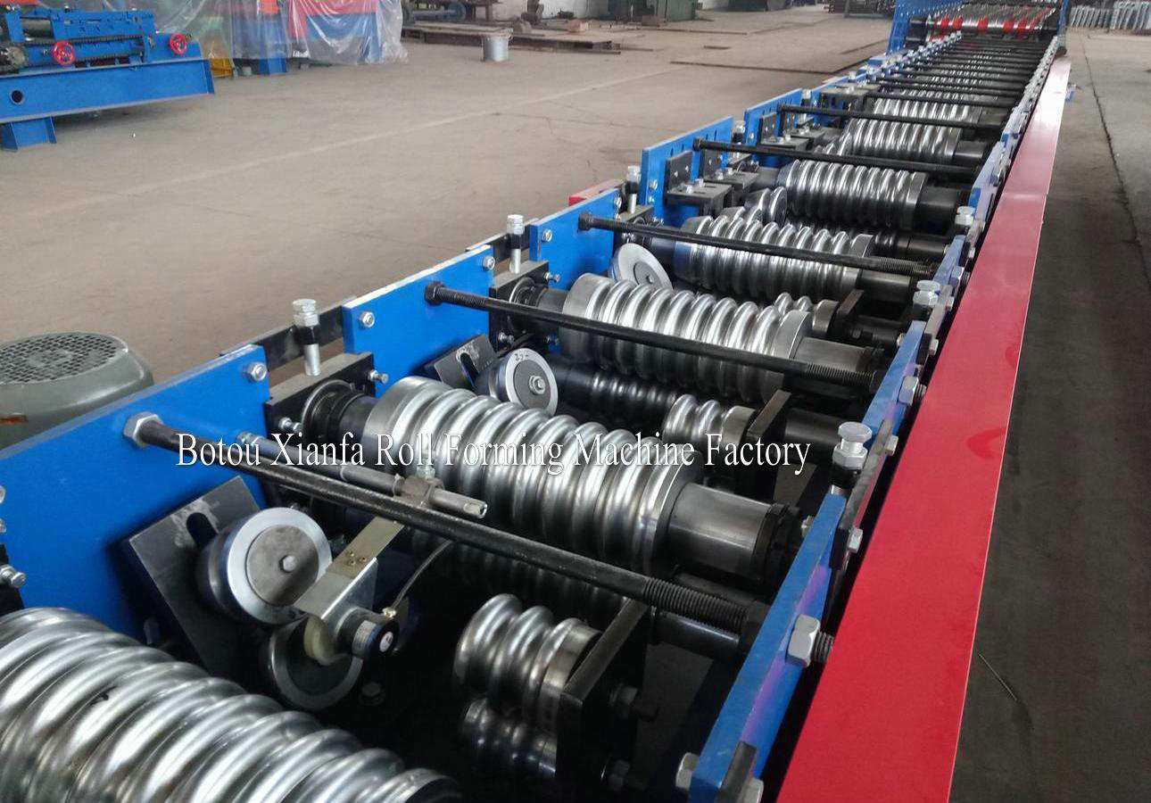 small wave metal panel roll forming machine 