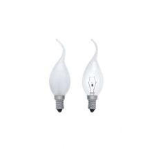 Tc35 Incandescent Bulb, 10W/15W/40W Tip Top Candle Bulb