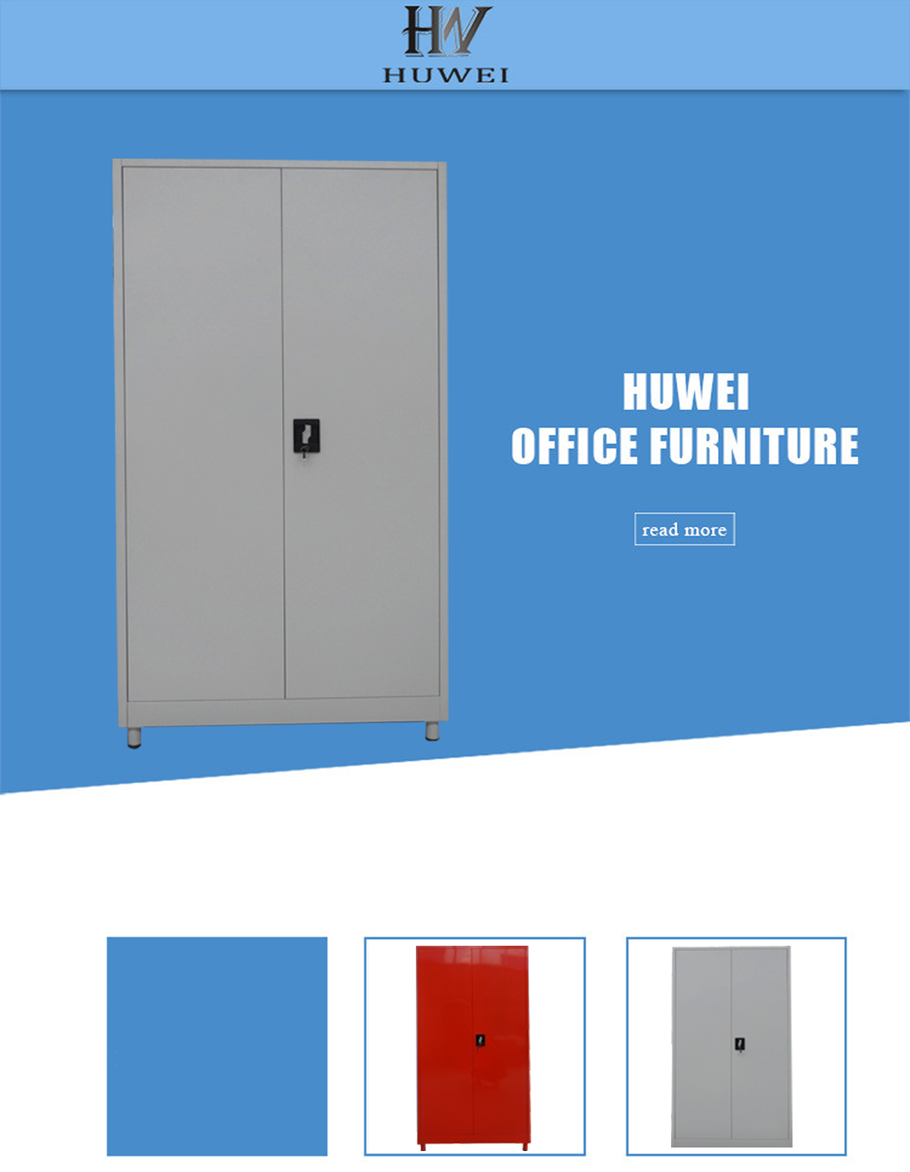 knock down steel storage cabinet 