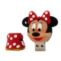 Benutzerdefinierte Cartoon PVC Mickey Mouse USB -Flash -Laufwerk