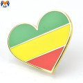 Metal Customized Round Magnet Badge For Suit