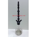 Black Aluminum Nargile Smoking Pipe Shisha Hookah