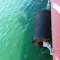 Durable marine bumpers rubber cylindrical fender for dock