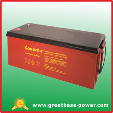 High Rate Power 12V Battery 230ah