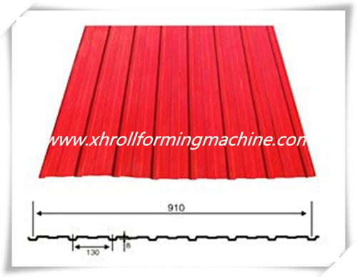 Automatic Floor Board Roll Forming Machine