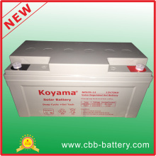 12V 70ah Deep Cycle Gel Batterie solaire pour système solaire