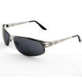 Sportive Metall polarisierte UV-geschützte Sonnenbrille für Männer (14248)