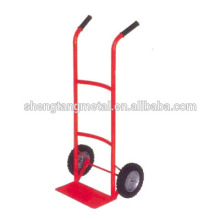 Stainless steel hand trolley Pneumatic wheel