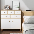 European Drawer Dresser with 2 Door Cabinet