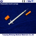 Disposable 1cc Insulin Syringes 0.5cc Insulin Syringes 0.3cc Insulin Syringes (ENK-YDS-059)