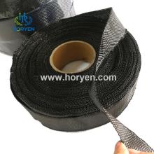 High-strength 5cm width 3k overlock carbon fiber webbing