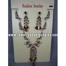 African gold plating jewelry set