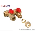 Brass Manifold (2 way)