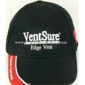 Custom new cotton black embroidery sports baseball cap