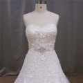 China Elegant Sweetheart Chapel Train Bridal Gown Dress