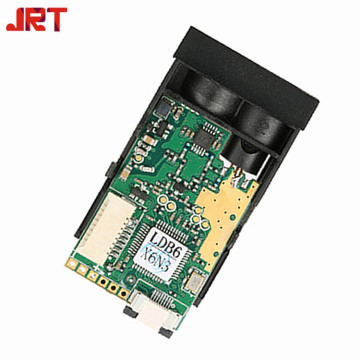 industrial project using a laser rangefinder sensor