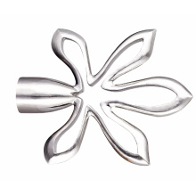 New Style Flower Metal Curtain Pole Finial