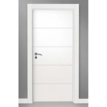 Portão interior impermeável WPC impermeável para quarto de banho