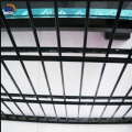 double wire mesh fence