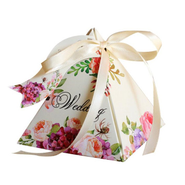 Fancy Paper Wedding Candy Box Gift Boxes