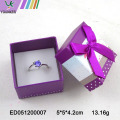 Carton Design Paper Ring Box Jewelry Box Bow