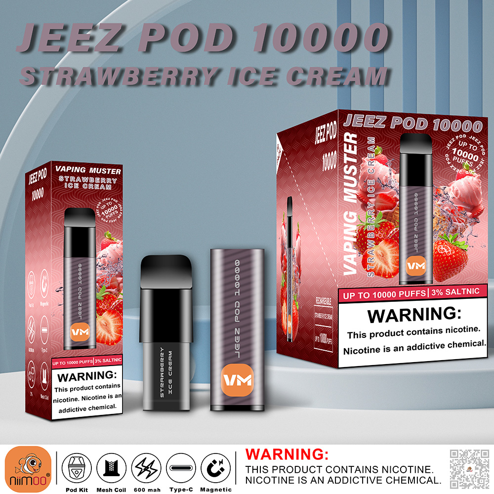 Jeez Pod Kit Vape 10000 Jeez Pod Kit Vape 10000
