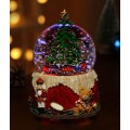 Christmas Music Box Resin Crystal Ball Gift