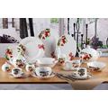 125pcs round porcelain dinner set dinnerware