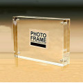 Vente en gros Forme personnalisée Magnetic Acrylic Frame Photo Block