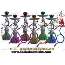 Cinc vidrio suave medio Hookah Shisha fumar pipas de agua