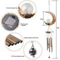 Solar Moon Wind Chimes Outdoor