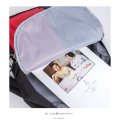 Color matching school bag fashionable travel backpack