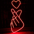 HEART LED NEON LIGHT SIGNS