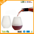 Flexible Stemless silicone Red Wine Cups