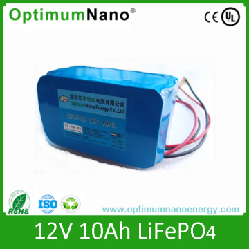 Ultralife 12V 10ah Lithium Ion Batterie pour LED Light