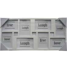 Ouverture 8 blanc ouvertures multiples Photo Frame