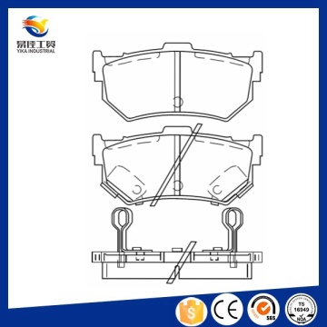 Venta caliente sistemas de freno de automóviles Japón Carbrake Pads