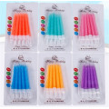 Birthday Party Rainbow Color Spiral Candles